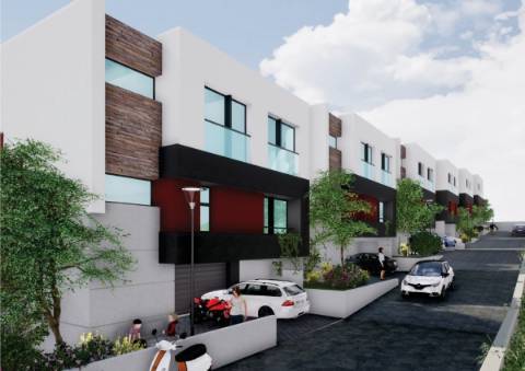 Moradia T4 nova com piscina e de Design moderno, em Mafra.