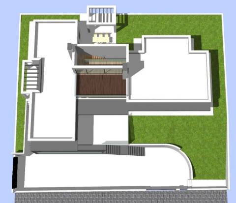 Moradia isolada T4+1 de arquitetura contemporânea na Ventosa - Torres Vedras.