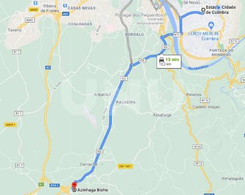 Terreno com projeto arquitetura em Cernache, Coimbra