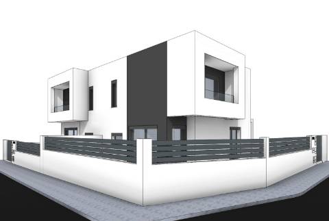 Moradia Geminada em construção