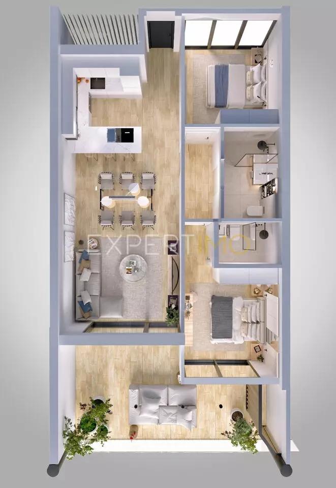 Albufeira Living - Rez de chaussée avec jardin - T2 - A