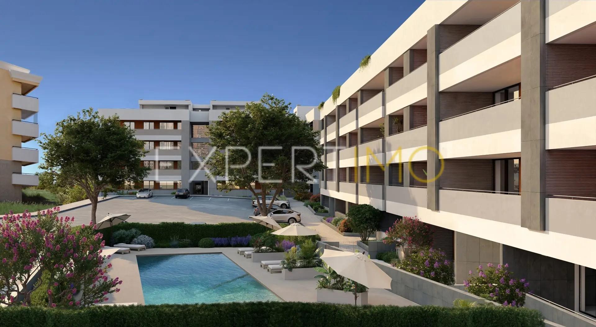 Apartamentos T2, T3 e duplex em Lagos c/Garagem e Piscina