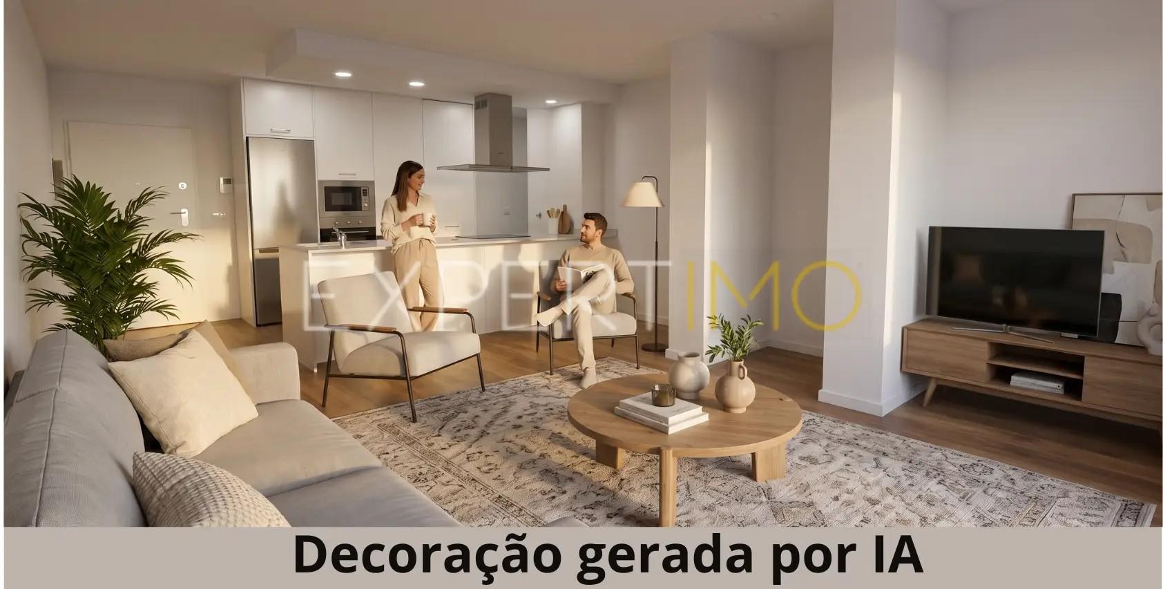 Apartamento T2, Novo, com Suite e garagem dupla (condomínio com piscina)