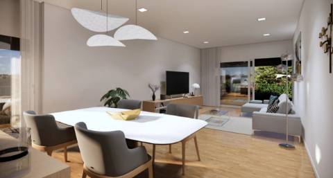 Apartamento T3 em condomínio privado em Pinheiro de Loures