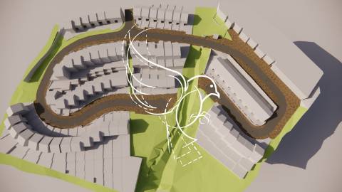 Terreno urbano para construção de moradia em banda com 240,24m2 na Lourinhã - MIRAGAIA E MARTELEIRA