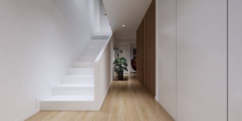 Moradia T3 em banda com Piscina, jardim e acabamentos de excelência no Estoril