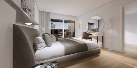 Moradia T3 em banda com Piscina, jardim e acabamentos de excelência no Estoril