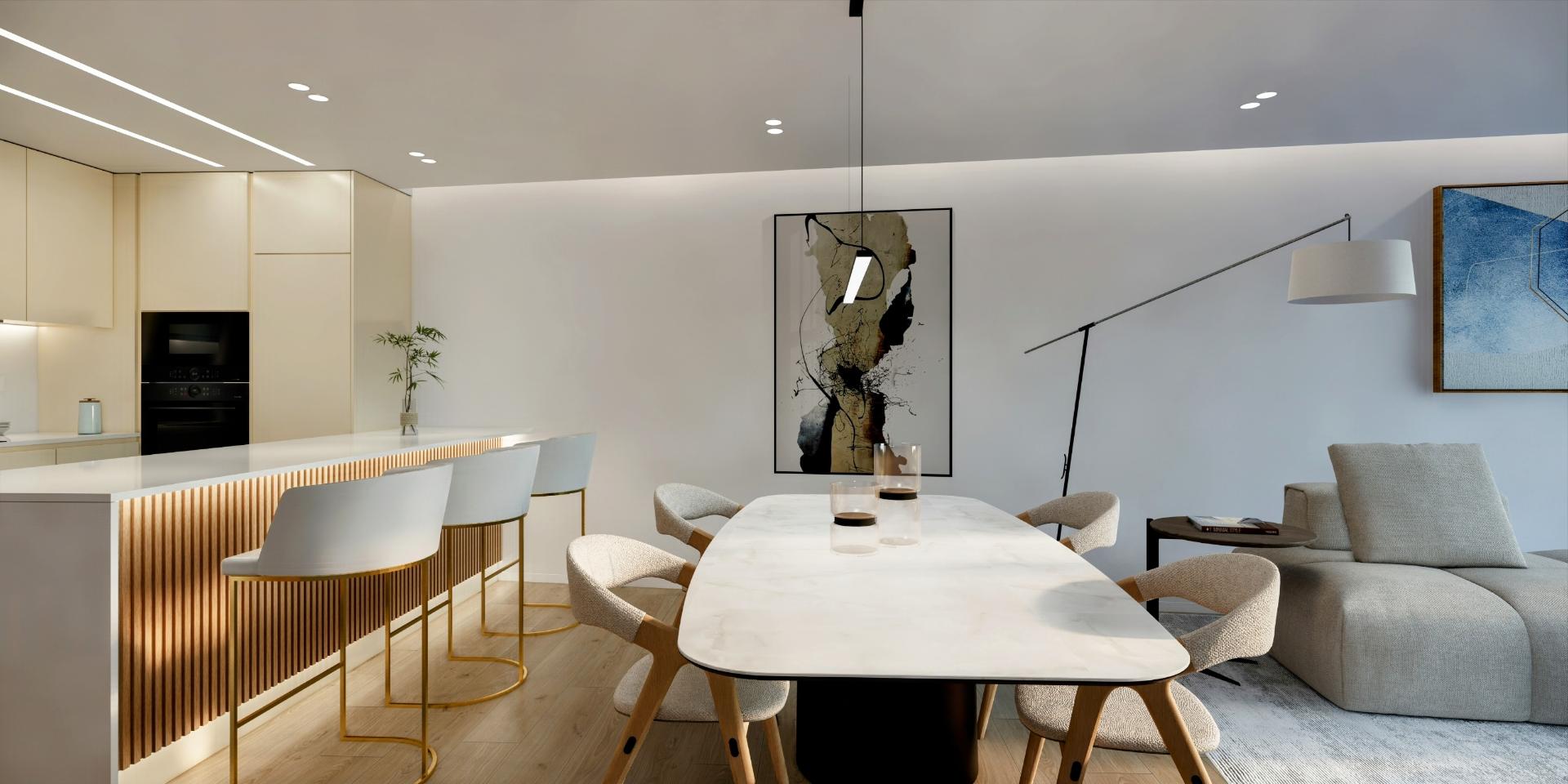 Apartamento T2 - Condomínio com jardim, piscina e ginásio
