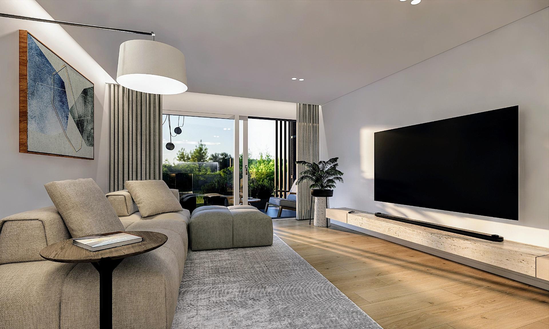 Apartamento T2 - Condomínio com jardim, piscina e ginásio
