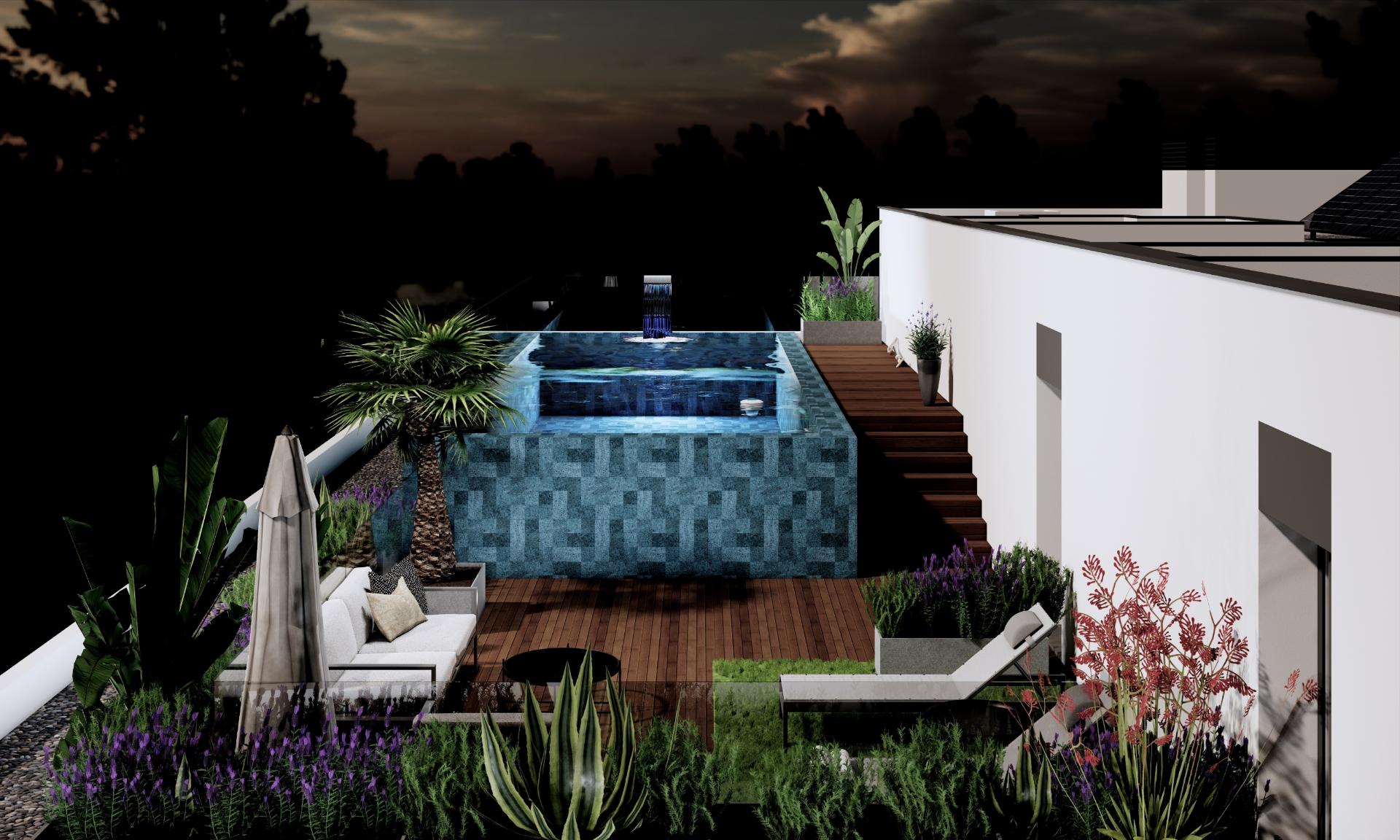 Apartamento T4 Duplex - Condomínio com jardim, piscina e ginásio