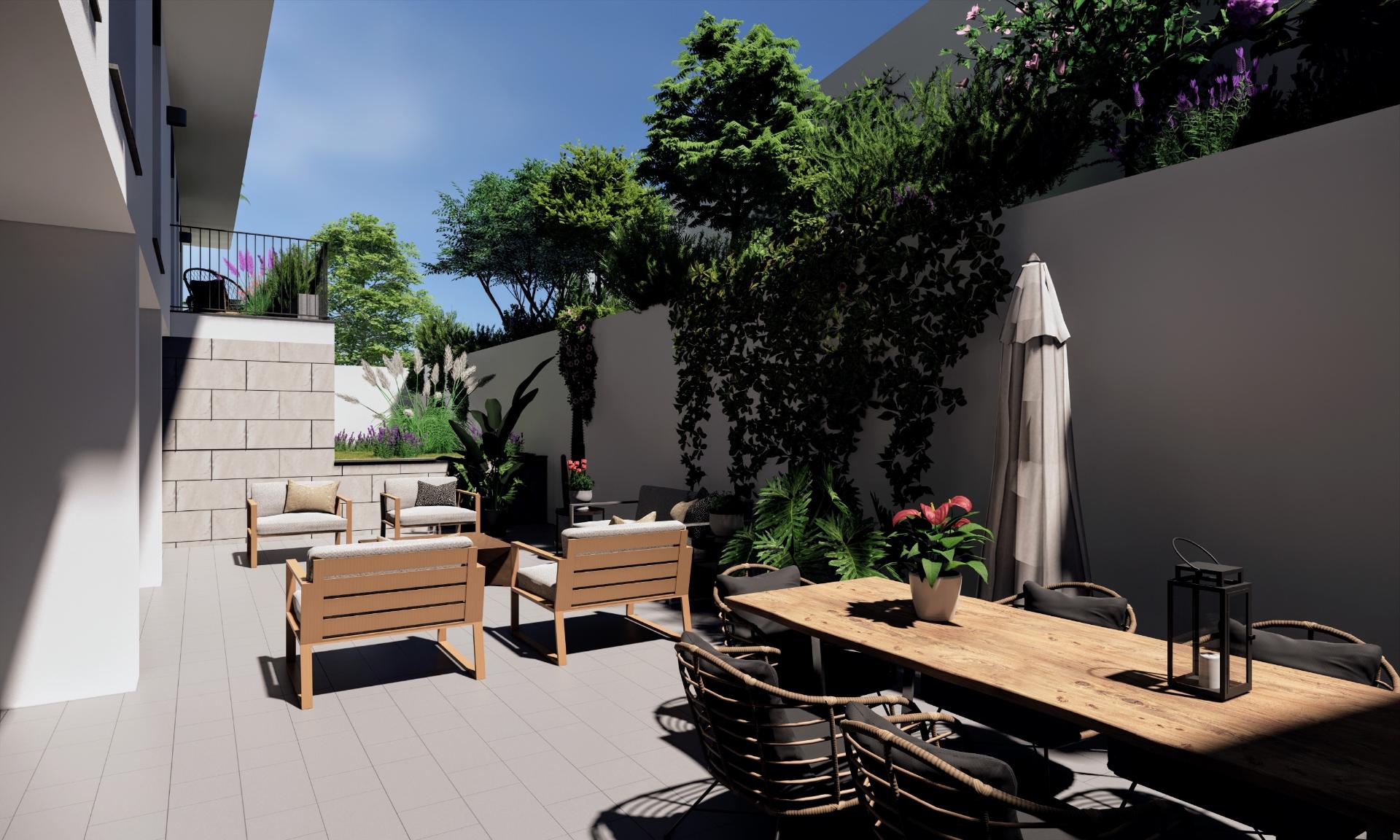 Apartamento T5 Duplex - Condomínio com jardim, piscina e ginásio