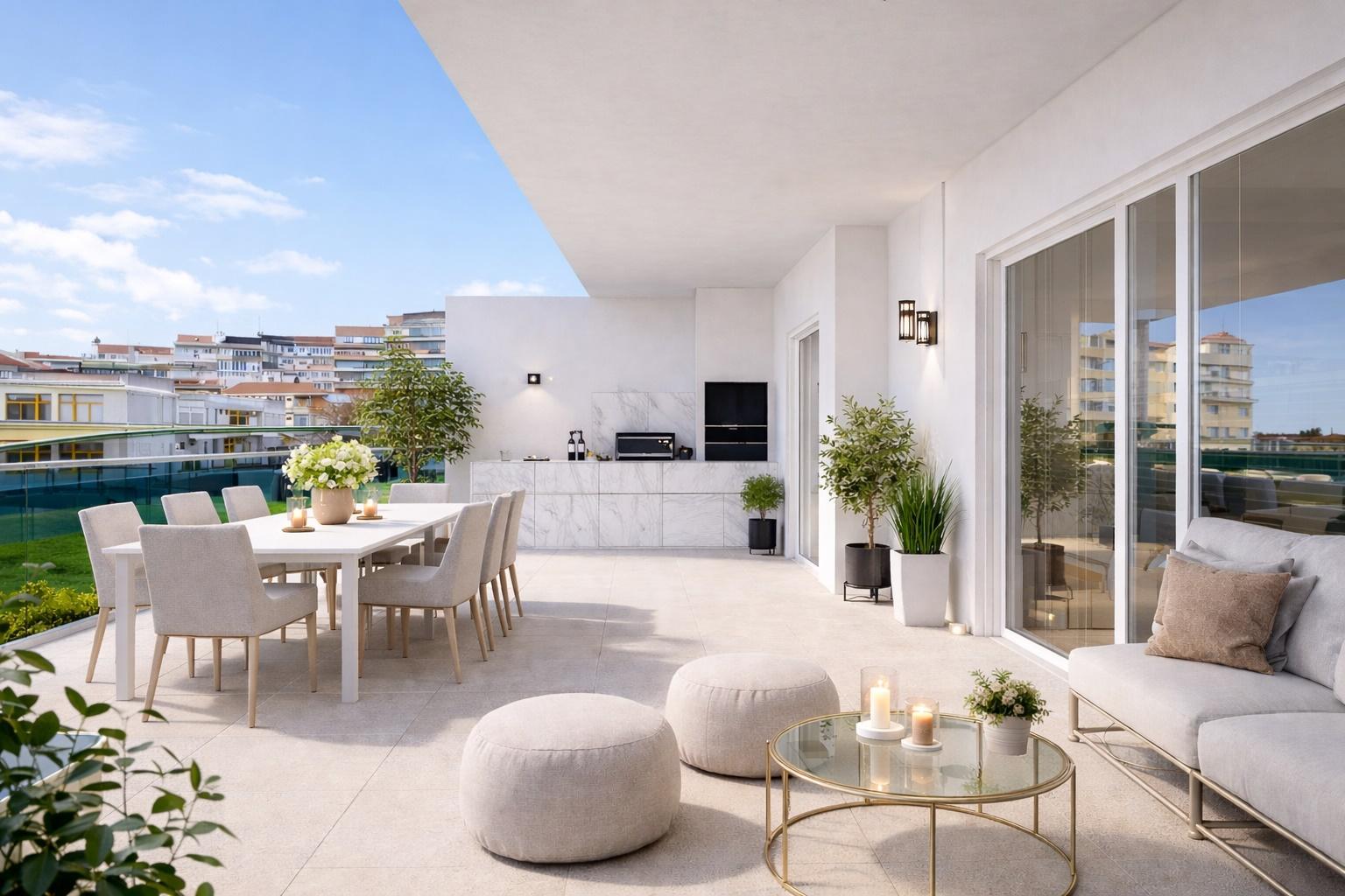 Empreendimento Terraços da Póvoa | Apartamento T3 com Terraço e Garagem para 2 Viaturas