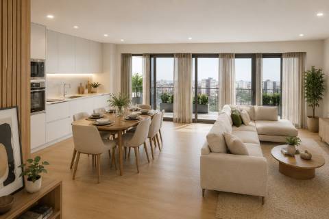 Empreendimento Paradela Gardens | Apartamento T3 com Varanda e Garagem