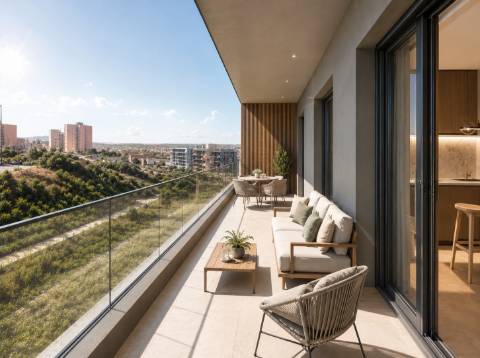Empreendimento Paradela Gardens | Apartamento T3 com Varanda e Garagem