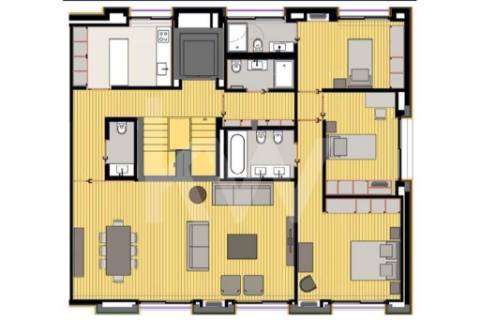 Apartamento T3 Novo com terraço e piscina em Nevogilde, Porto