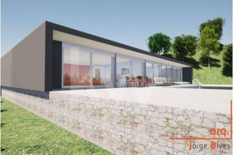 Terreno urbanizável com vista Mar em Moledo