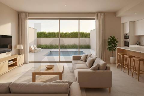 Lote totalmente infraestruturado em Moledo (S.ª Pé da Cruz)