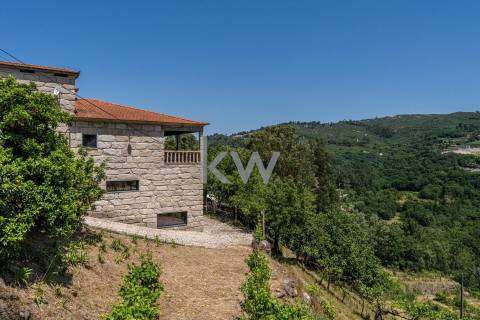 Quinta com amplo jardim, vinha, piscina, capela e vistas fabulosas, em Soalhães, Marco de Canaveses