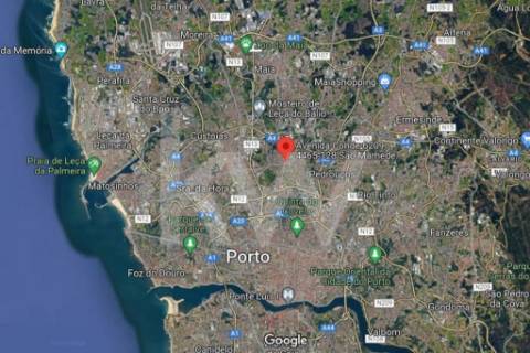 Terreno urbano com 378 m2 | Av. do Conde, S.M.Infesta | viabilidade prédio 5 andares