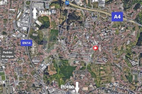 Moradias para reabilitar | Av. do Conde, S.M.Infesta | Terreno 378 m2 | ABC 220 m2