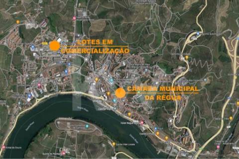 Lote aprovado para construção em altura de 4 pisos, com uma área total de 872,00m2.