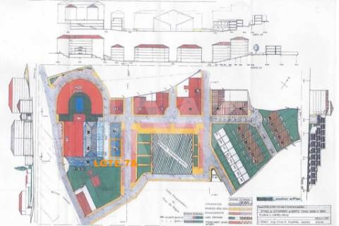 Lote aprovado para construção em altura de 4 pisos, com uma área total de 872,00m2.