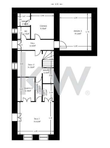Moradia para restauro em V. N. Cerveira (zona escolar)