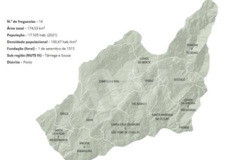 Terreno 2289/268 em Gove com 16.636m2, localizado em Baião