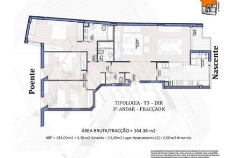 APARTAMENTO T3 - MAIA CENTRO - EM CONSTRUÇÃO