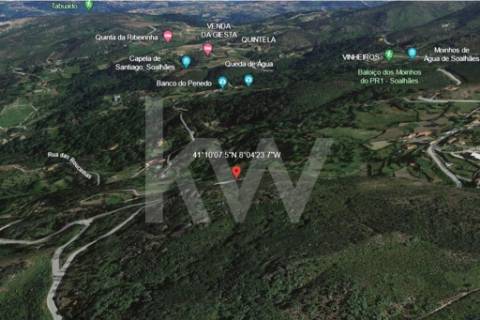 Terreno 3507 em Marco de Canaveses com 5340m2, localizado em Soalhães