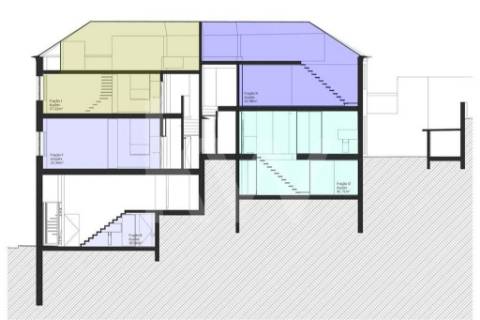PRÉDIOS EM PROPRIEDADE TOTAL, PARA CONVERSÃO EM 10 APARTAMENTOS T1 (VILA NOVA DE GAIA)