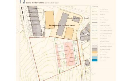 Terreno com PIP aprovado para 6 moradias, Lobão, Santa Maria da Feira