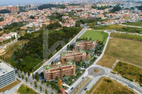 Apartamento T2 NOVO com 148 m2, Terraço de 98 m2 * Dois Lugares de Estacionamento