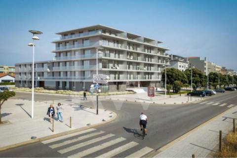 Apartamento T1 na primeira linha da praia, entre pinhais, rio e mar | Vila do Conde