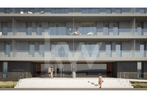 Apartamento T2 NOVO na primeira linha da praia, entre pinhais, rio e mar | Vila do Conde