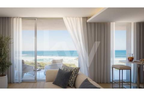 Apartamento T2 NOVO na primeira linha da praia, entre pinhais, rio e mar | Vila do Conde