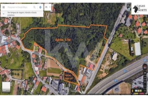 Terreno com 5.300m2 para construção, Gulpilhares, V.N. Gaia