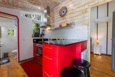 Quinta recatada com piscina num lote de 4.000 m2 ajardinados com 2 casas