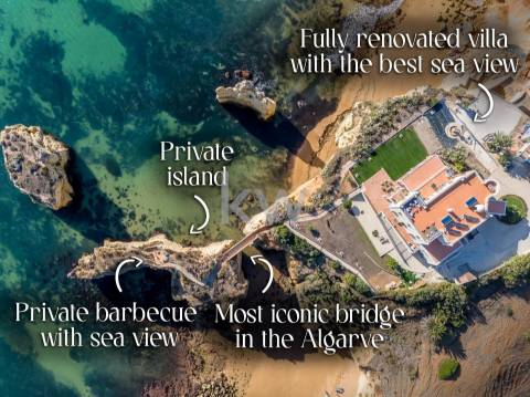 Moradia de Luxo à Beira-Mar com Vista Panorâmica e Acesso Direto à Praia – Lagos, Algarve