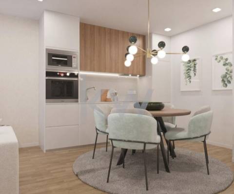 T2 com terraço - 2 frentes