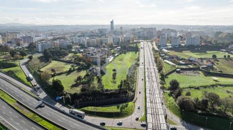Terreno com PIP aprovado para construção em altura no Centro da Cidade da Maia