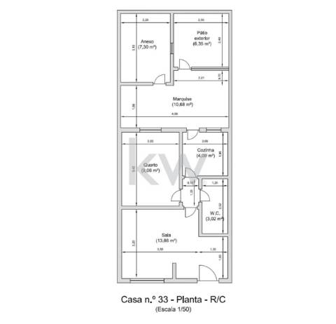 MORADIA T1 PARA VENDA - VILA NOVA DE GAIA (ZONA DOS CEDROS)