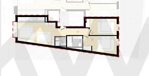 T2 Novo em Leça da Palmeira com garagem