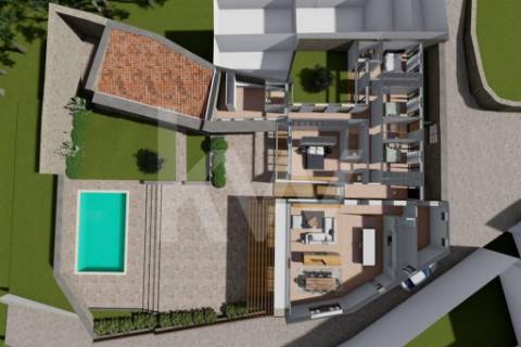 Moradia para restauro num lote de 1080 m2 em Vairão, Vila do Conde