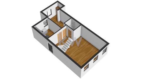 T2+1,  duplex, Rua França Júnior (Matosinhos Centro), novo a estrear, com 107m2