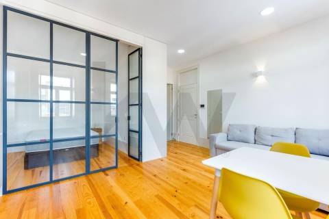 Estúdio com 40 m2 pronto a habitar! Mobilado e equipado em Leça da Palmeira