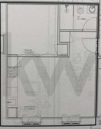 Estúdio com 40 m2 pronto a habitar! Mobilado e equipado em Leça da Palmeira