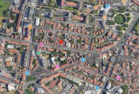 Apartamento T2 com terraço para arrendamento em Bonfim