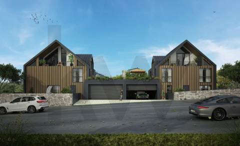 MORADIA T3 DE SONHO EM MONTE CÓRDOVA – DESIGN MODERNO COM ESTILO CHALÉ DE MONTANHA