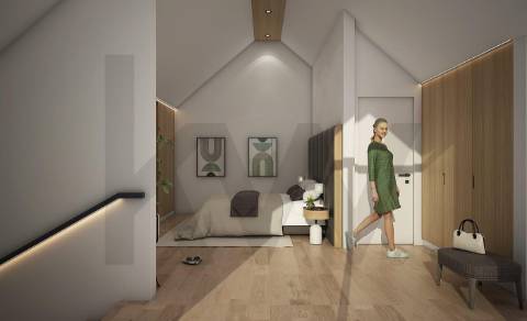 MORADIA T3 DE SONHO EM MONTE CÓRDOVA – DESIGN MODERNO COM ESTILO CHALÉ DE MONTANHA